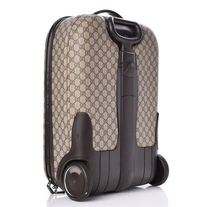 Gucci GG Plus Monogram Small Interlocking G Trolley Brown 4 of 13