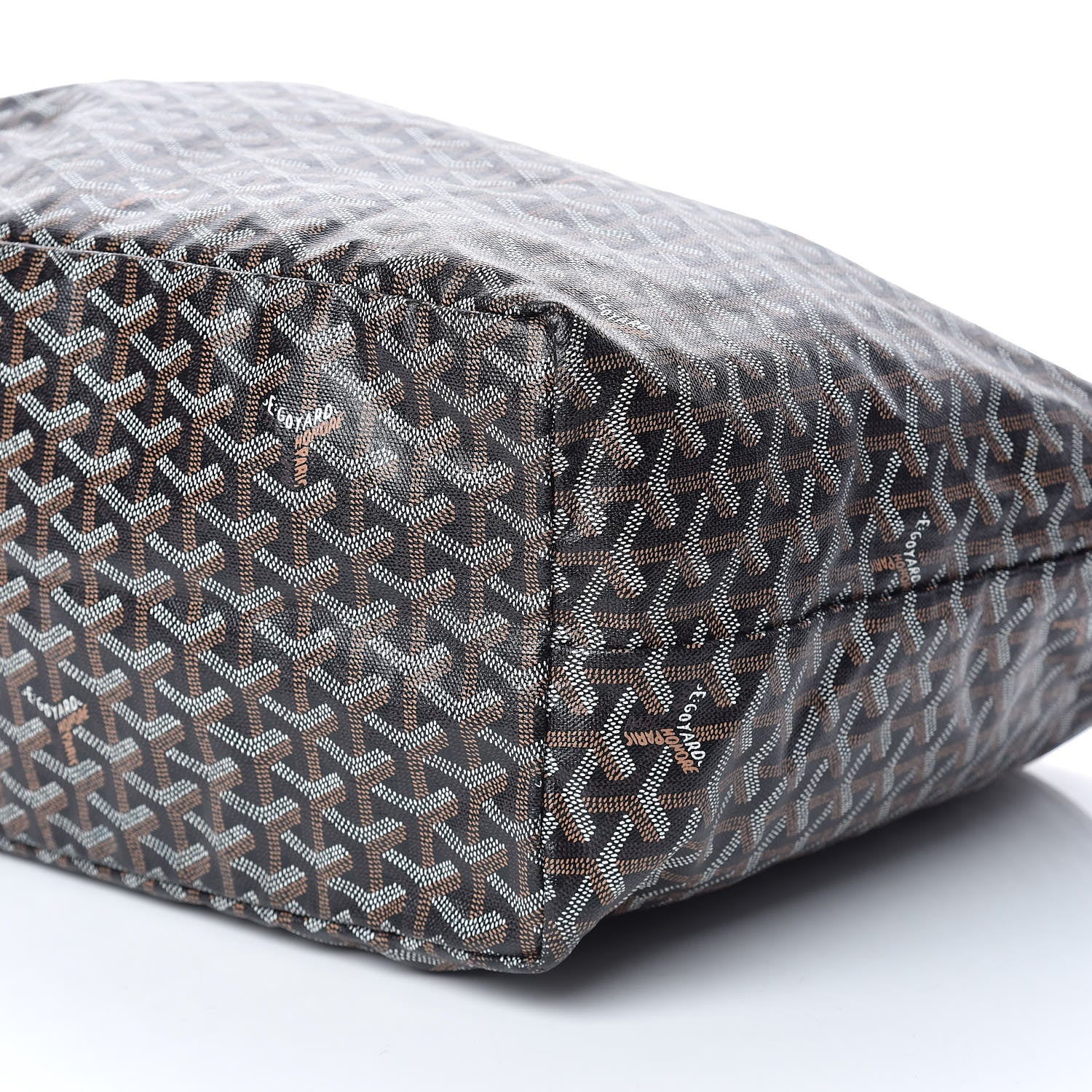 Goyard Goyardine Saint Louis GM Black Gold 6 of 16