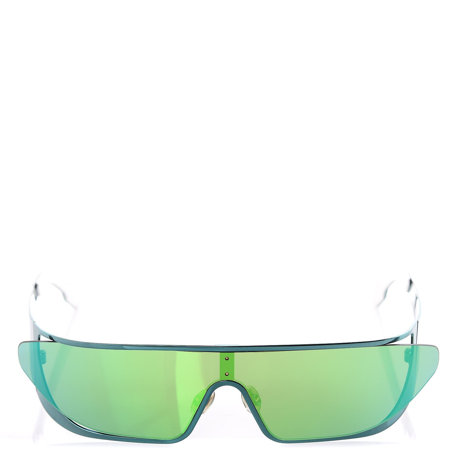 Christian Dior X RIHANNA Shield Sunglasses Green 4 of 8