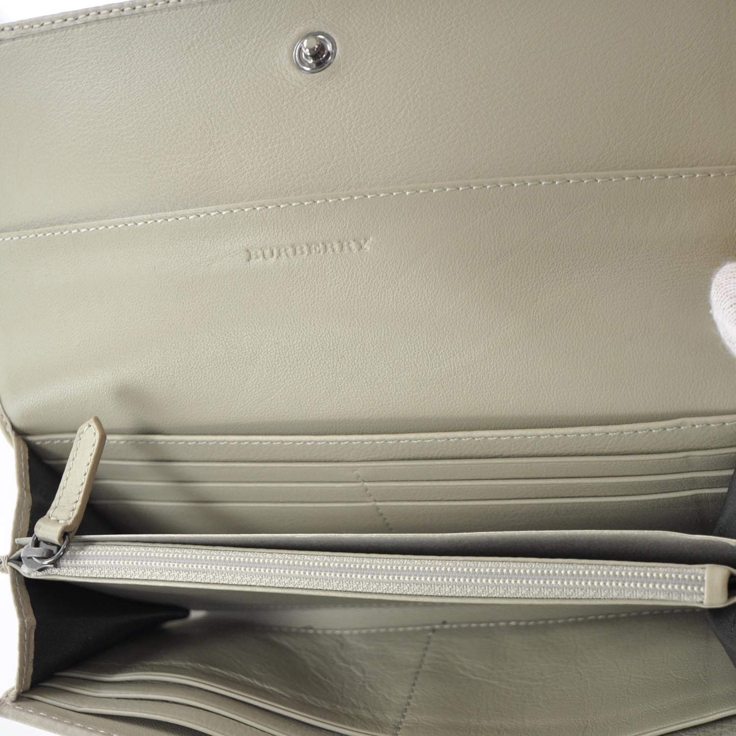 Burberry Smoked Check Continental Wallet 4 of 7