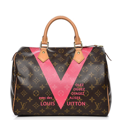 Louis Vuitton Monogram Speedy 30 V Grenade 1 of 12