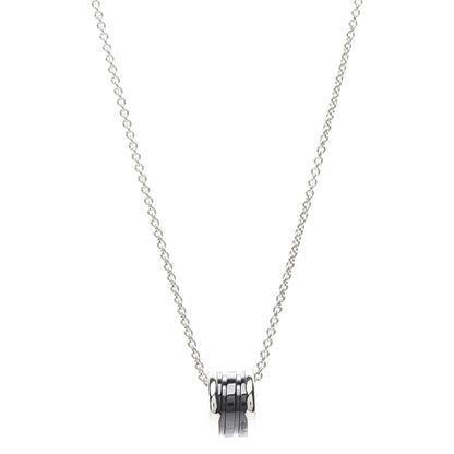 Bulgari Sterling Silver Ceramic Save The Children Pendant Necklace 1 of 7