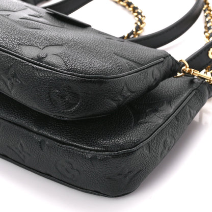 Louis Vuitton Empreinte Monogram Giant Multi Pochette Accessories Black 11 of 12
