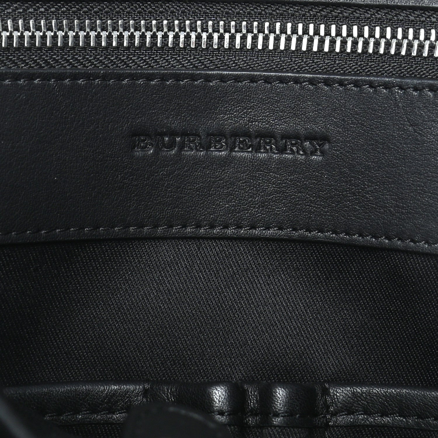 Burberry London Check Large Briefcase Black 5 of 12