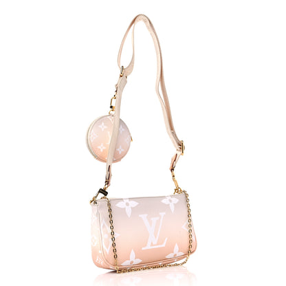 Louis Vuitton Monogram Giant By The Pool Multi Pochette Accessories Brume 3 of 14