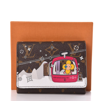 Louis Vuitton Monogram 2019 Christmas Animation Victorine Wallet Fuchsia 8 of 8