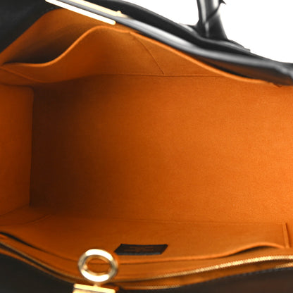 Louis Vuitton Calfskin Monogram Tufting On My Side Black 5 of 8