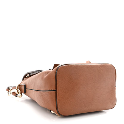Chloe Suede Calfskin Mini Faye Backpack Tan 3 of 8