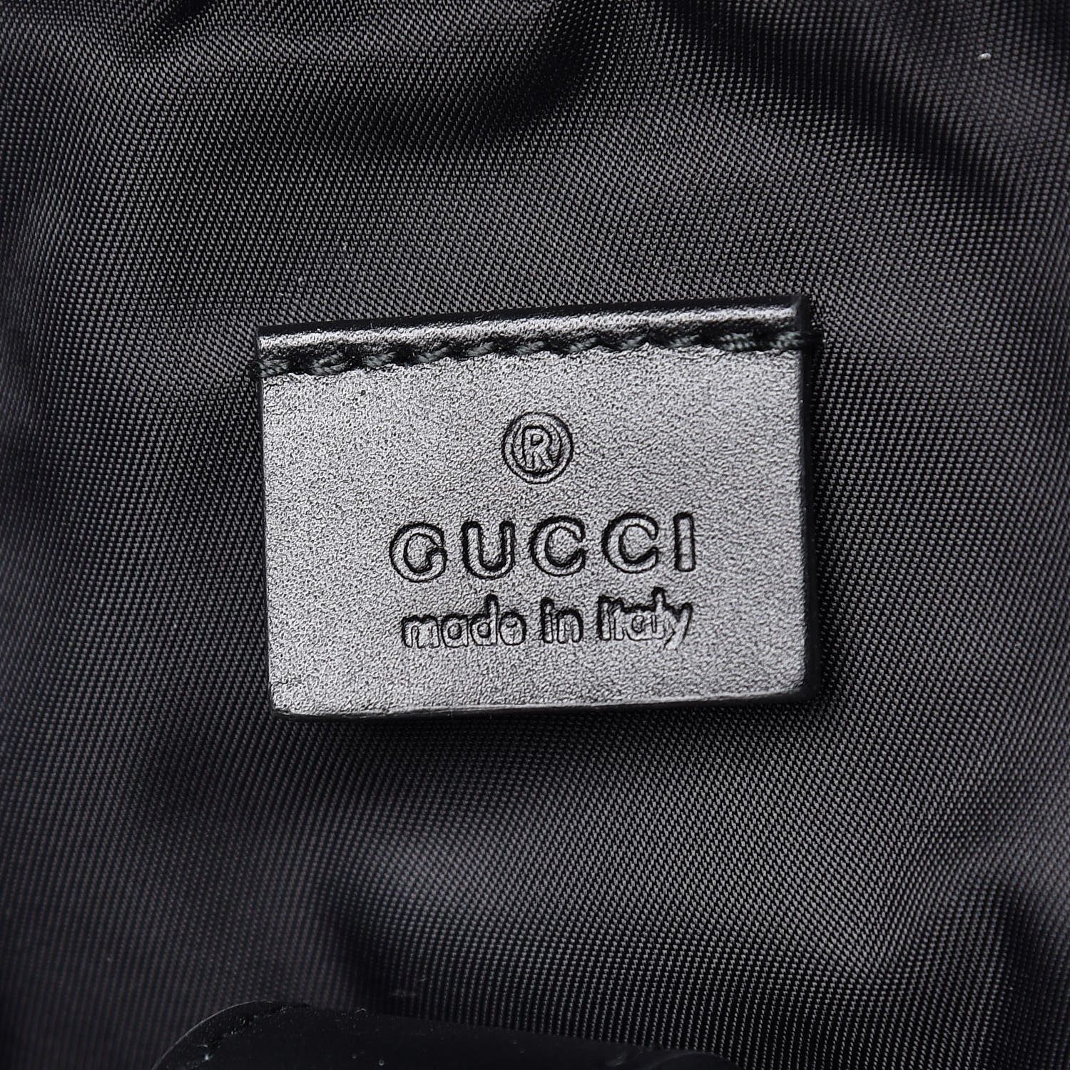 Gucci GG Supreme Monogram Web Dome Backpack Black 6 of 10