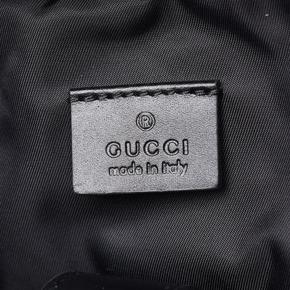 Gucci GG Supreme Monogram Web Dome Backpack Black 6 of 10