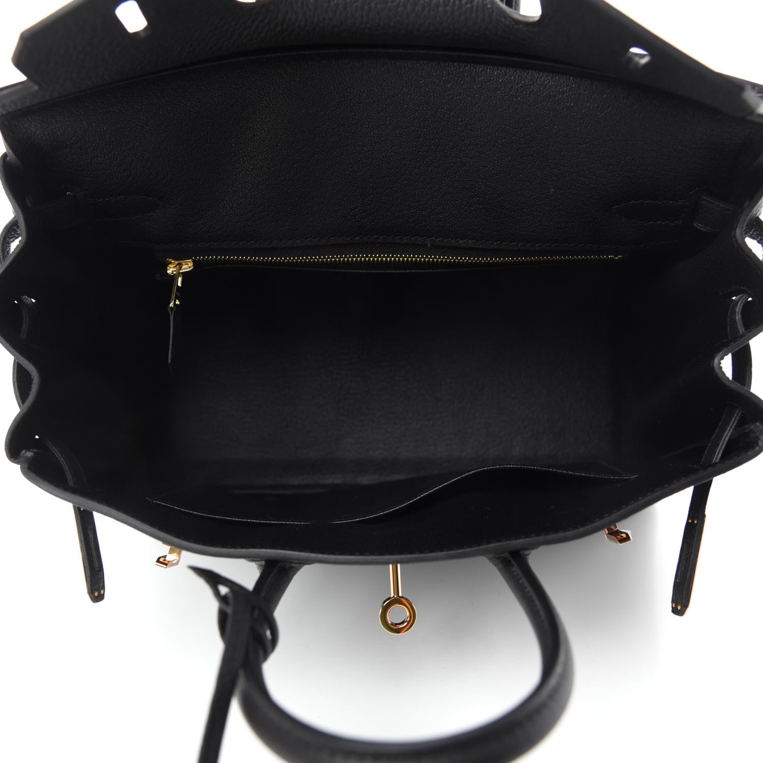 Hermes Togo Birkin 25 Black 5 of 11