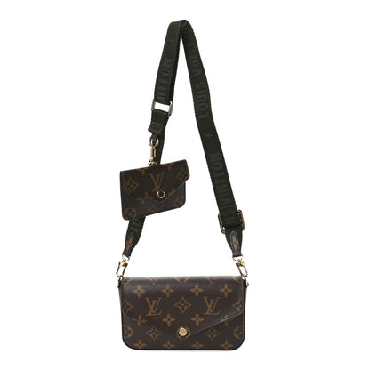 Louis Vuitton Monogram Felicie Strap & Go Kaki 1 of 10