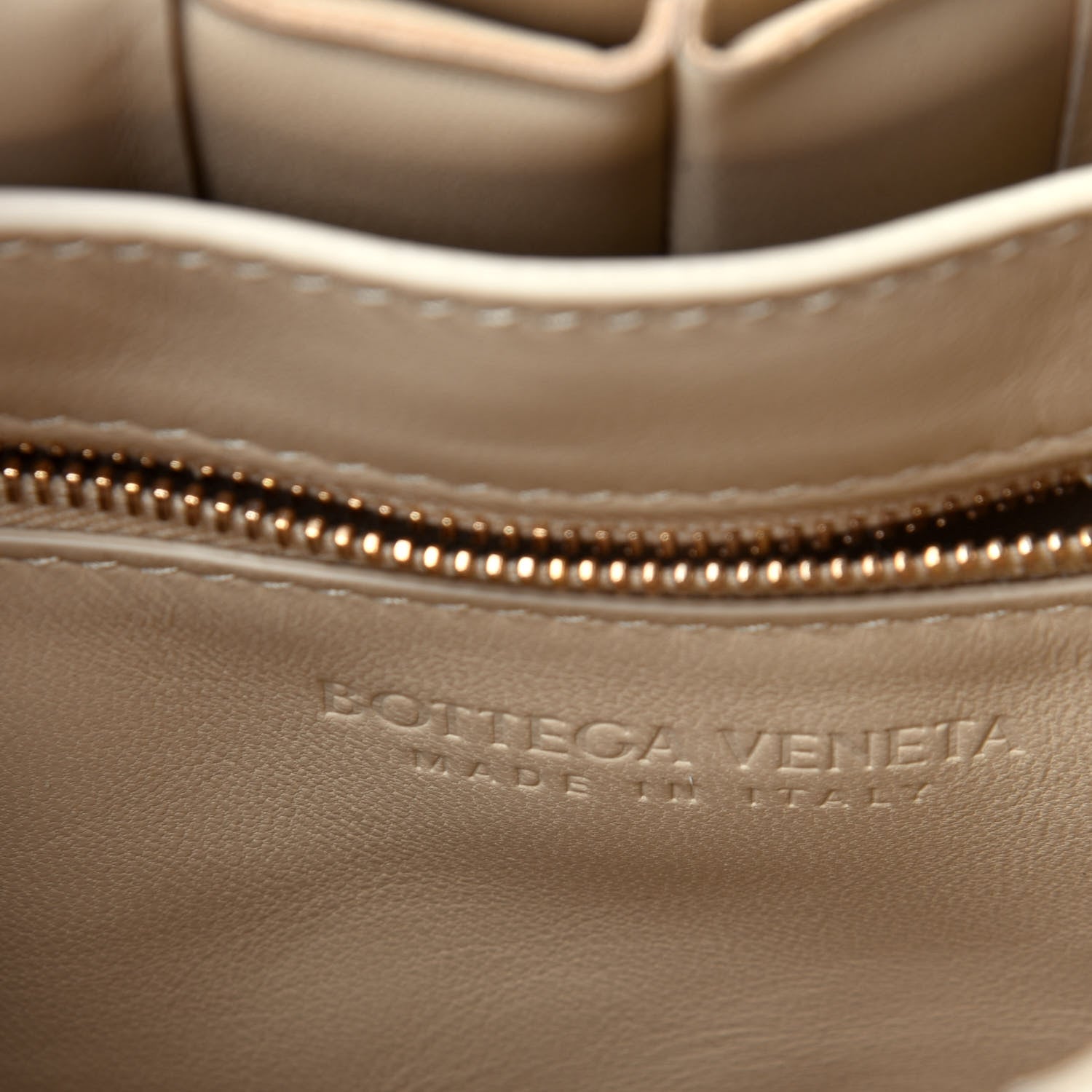 Bottega Veneta Lambskin Maxi Intreccio Padded Chain Cassette Crossbody Bag Porridge 8 of 12