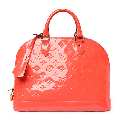 Louis Vuitton Vernis Alma PM Rose Litchi 1 of 11