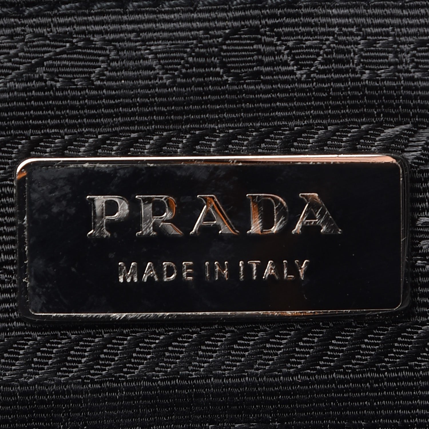 Prada Nylon Vela Messenger Bag Black 6 of 10