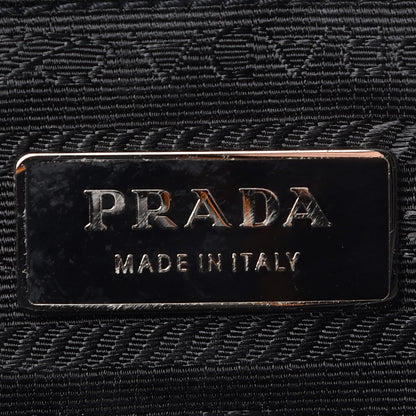 Prada Nylon Vela Messenger Bag Black 6 of 10