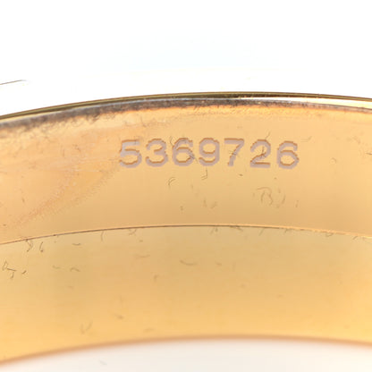 Hermes Enamel Narrow Clic Clac H Bracelet GM Black 5 of 5