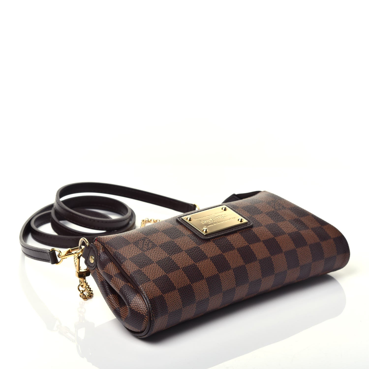 Louis Vuitton Damier Ebene Eva Clutch 5 of 9