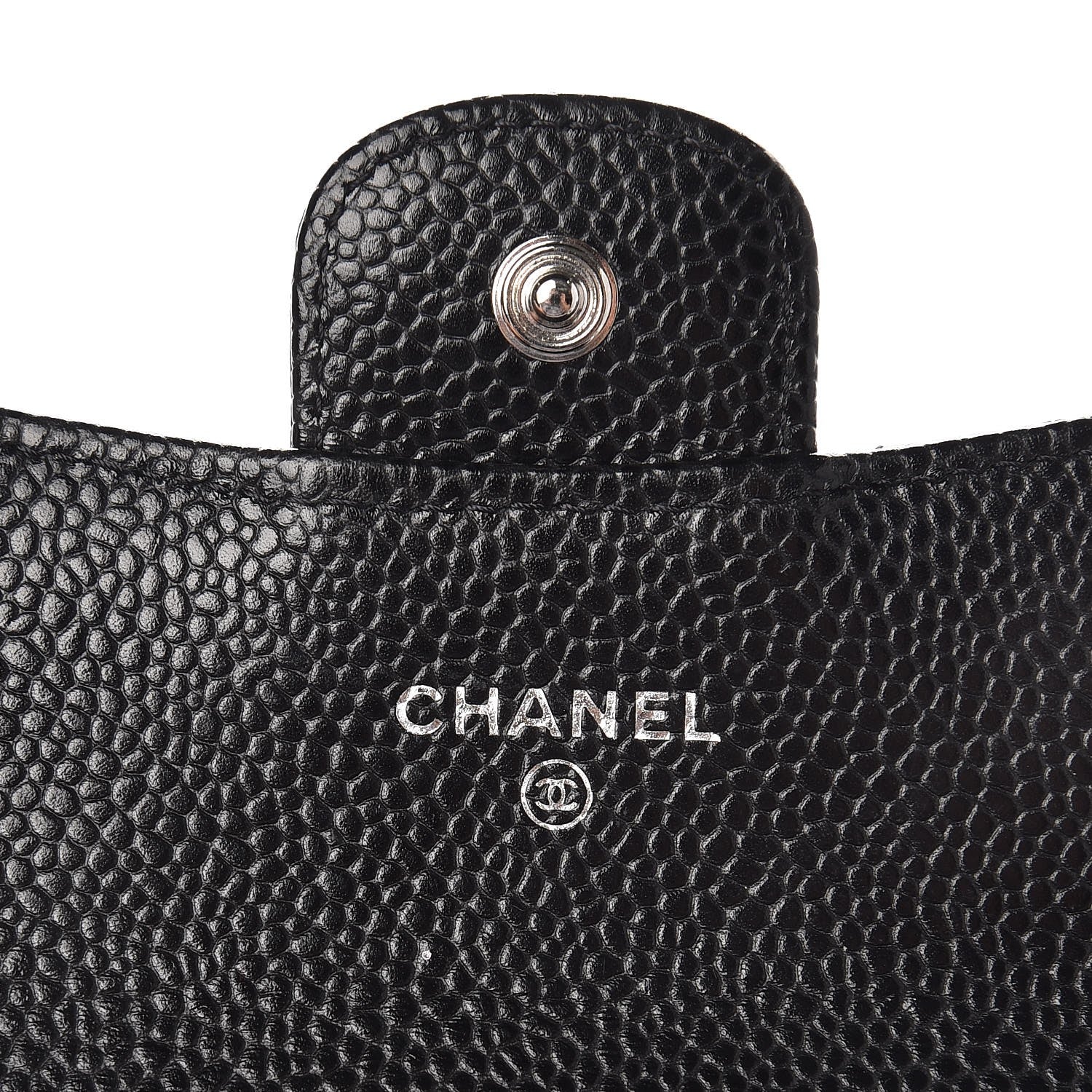 Chanel Caviar Quilted Flap Card Holder Black 6 of 8