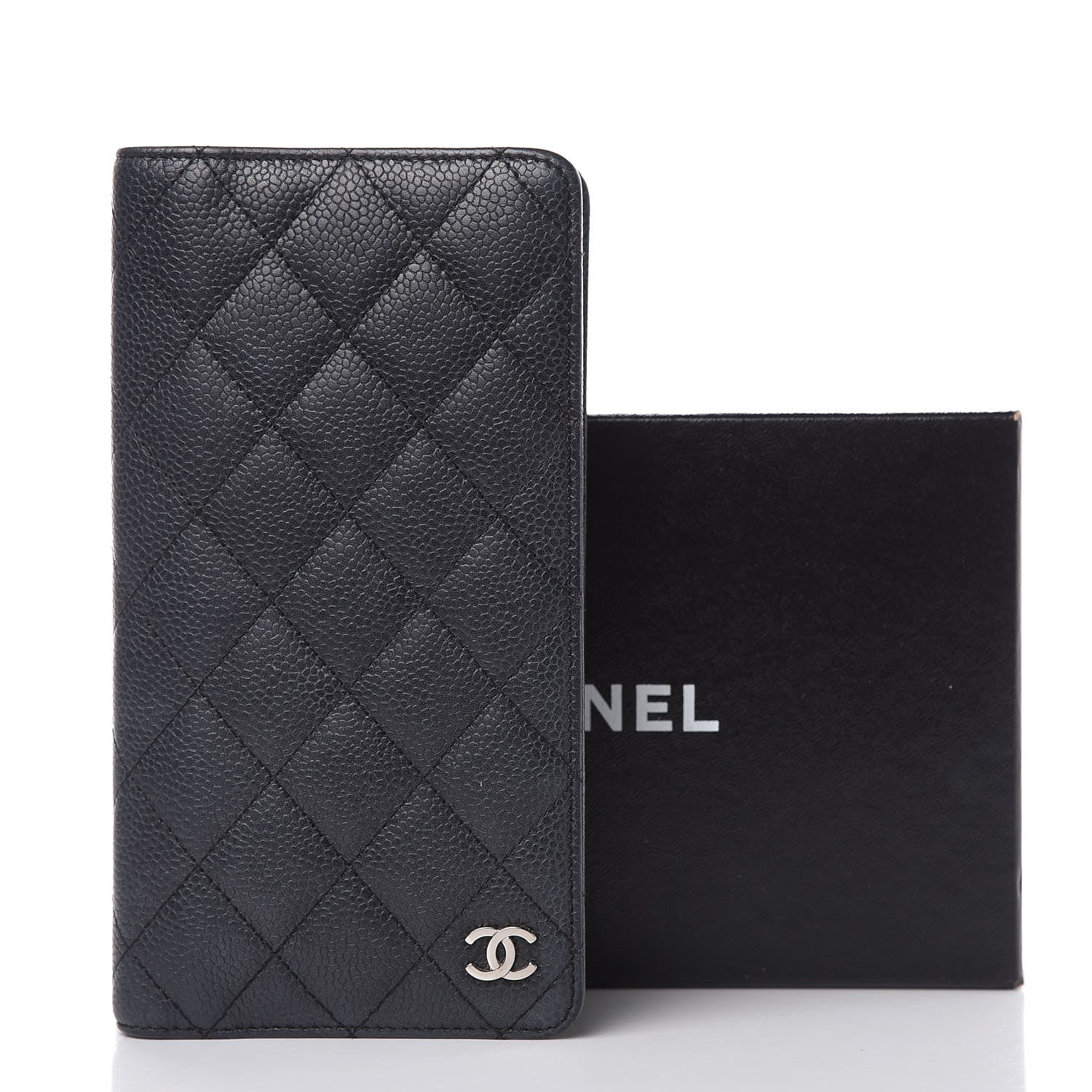 Chanel Caviar Quilted Medium Agenda Cover Black 9 of 9