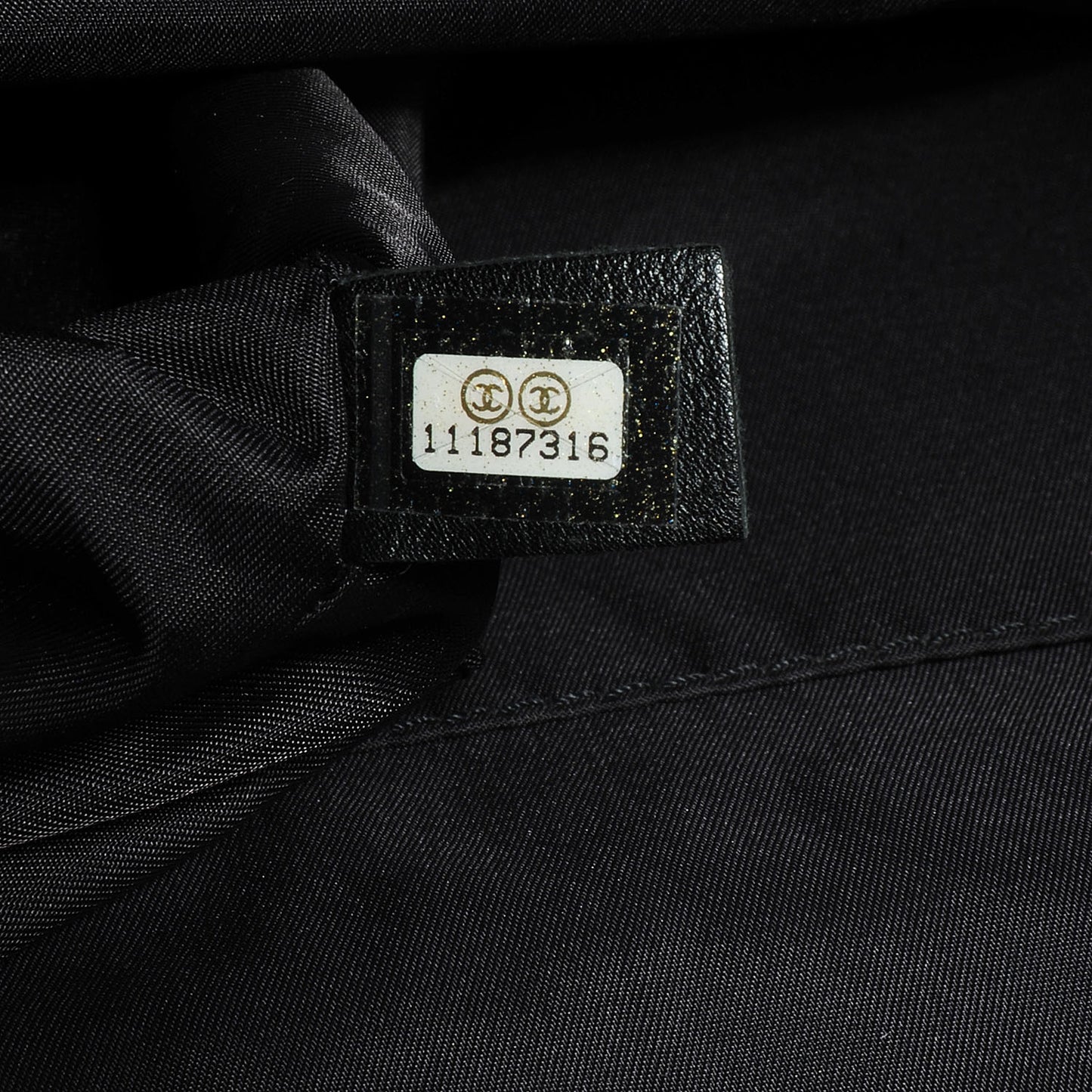 Coated Canvas Paris Biarritz Hobo Black
