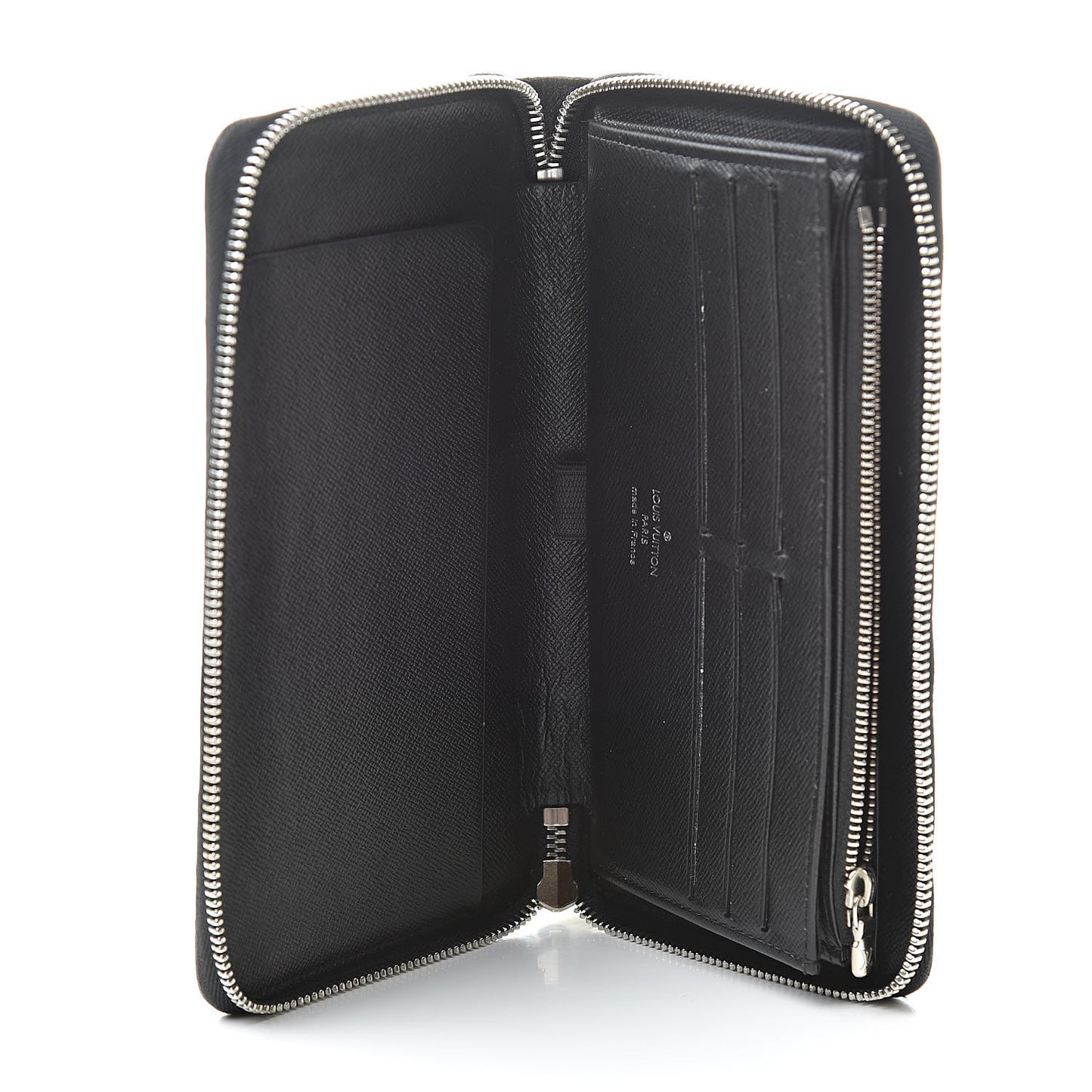 Epi Zippy Organizer Wallet Black
