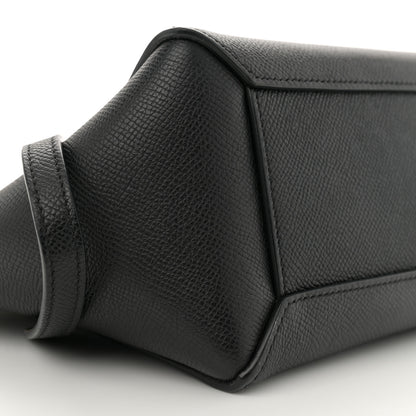 Celine Grained Calfskin Nano Belt Bag Black 8 of 10