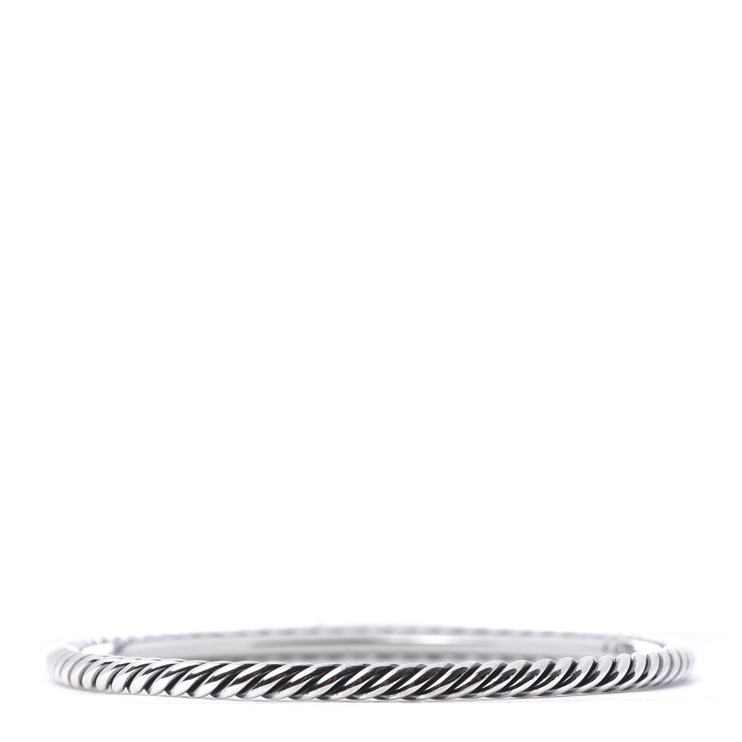 Sterling Silver 4mm Cable Classics Bangle Bracelet