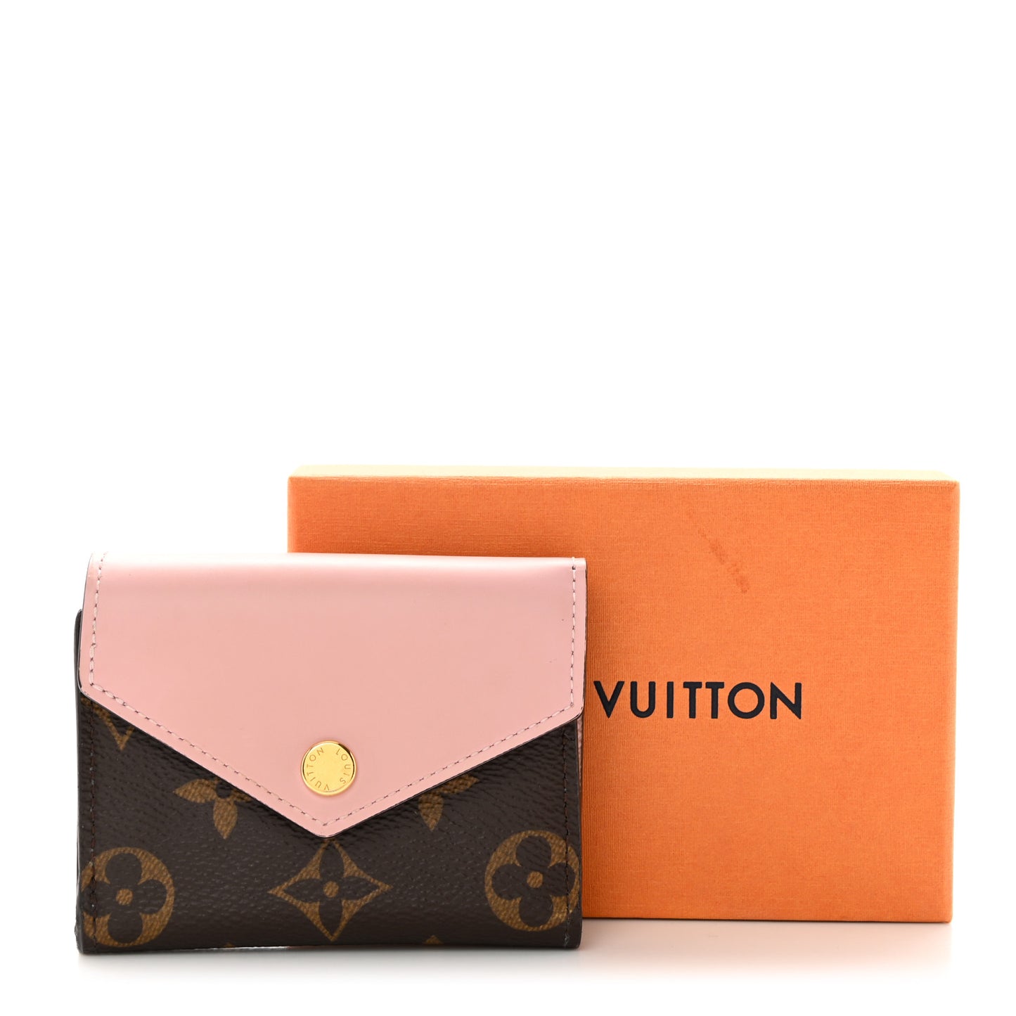 Monogram Zoe Wallet Rose Ballerine