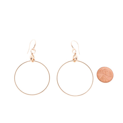 Gucci 18K Rose Gold Marina Hoop Earrings 2 of 4