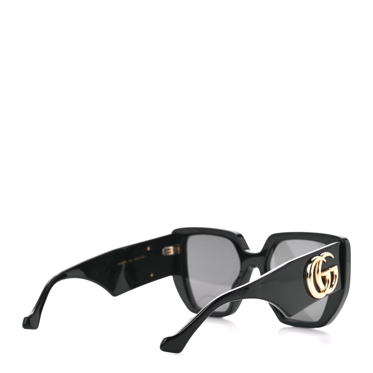 Gucci Acetate Square Frame Sunglasses GG0956S Black 4 of 8