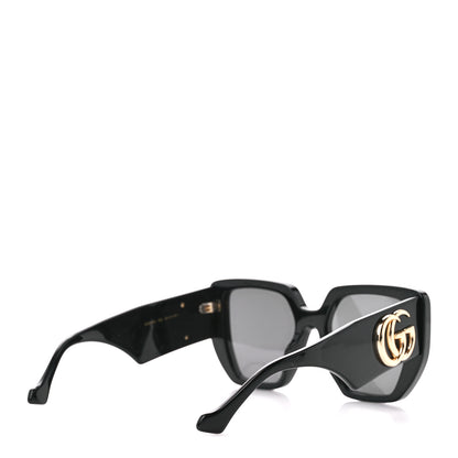 Gucci Acetate Square Frame Sunglasses GG0956S Black 4 of 8
