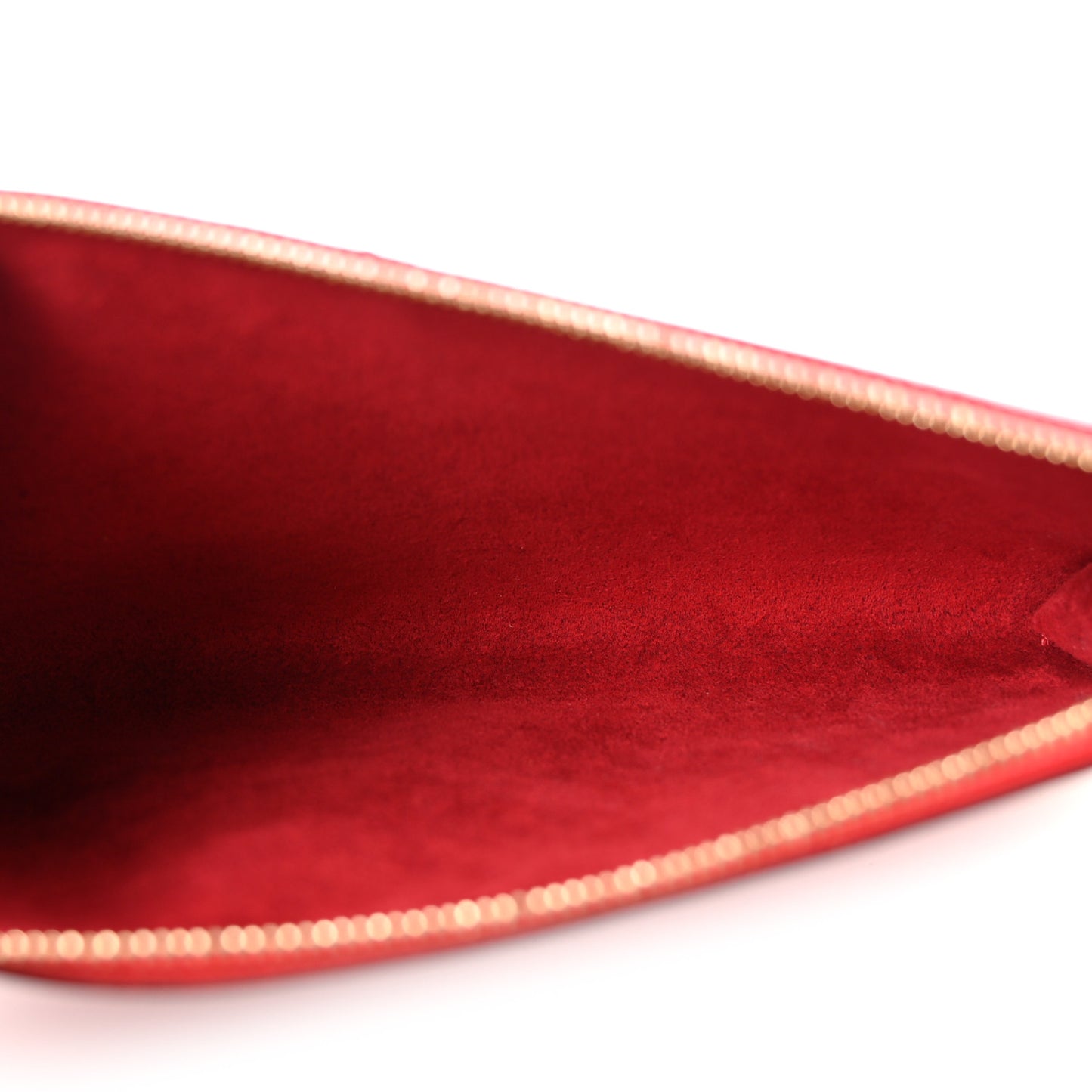 Epi Pochette Accessories 24 Castillan Red