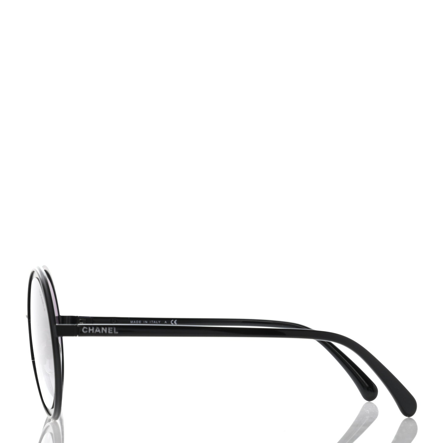 Chanel Round Sunglasses 4226 Black 3 of 9