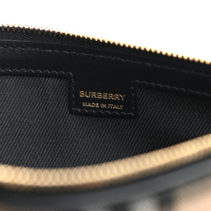 Burberry Vintage Check Calfskin Olympia Slim Pouch Archive Beige 6 of 8