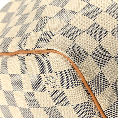 Louis Vuitton Damier Azur Keepall 50 9 of 11