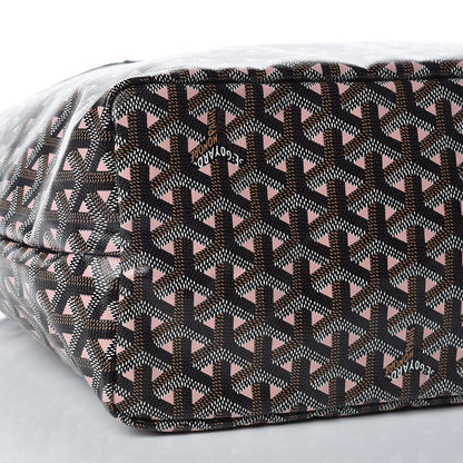 Goyard Goyardine Saint Louis Claire Voie PM Black Pink 9 of 10