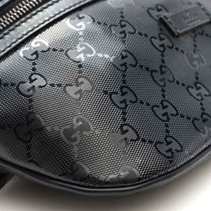 Gucci Imprime Monogram Belt Bag Black 9 of 10