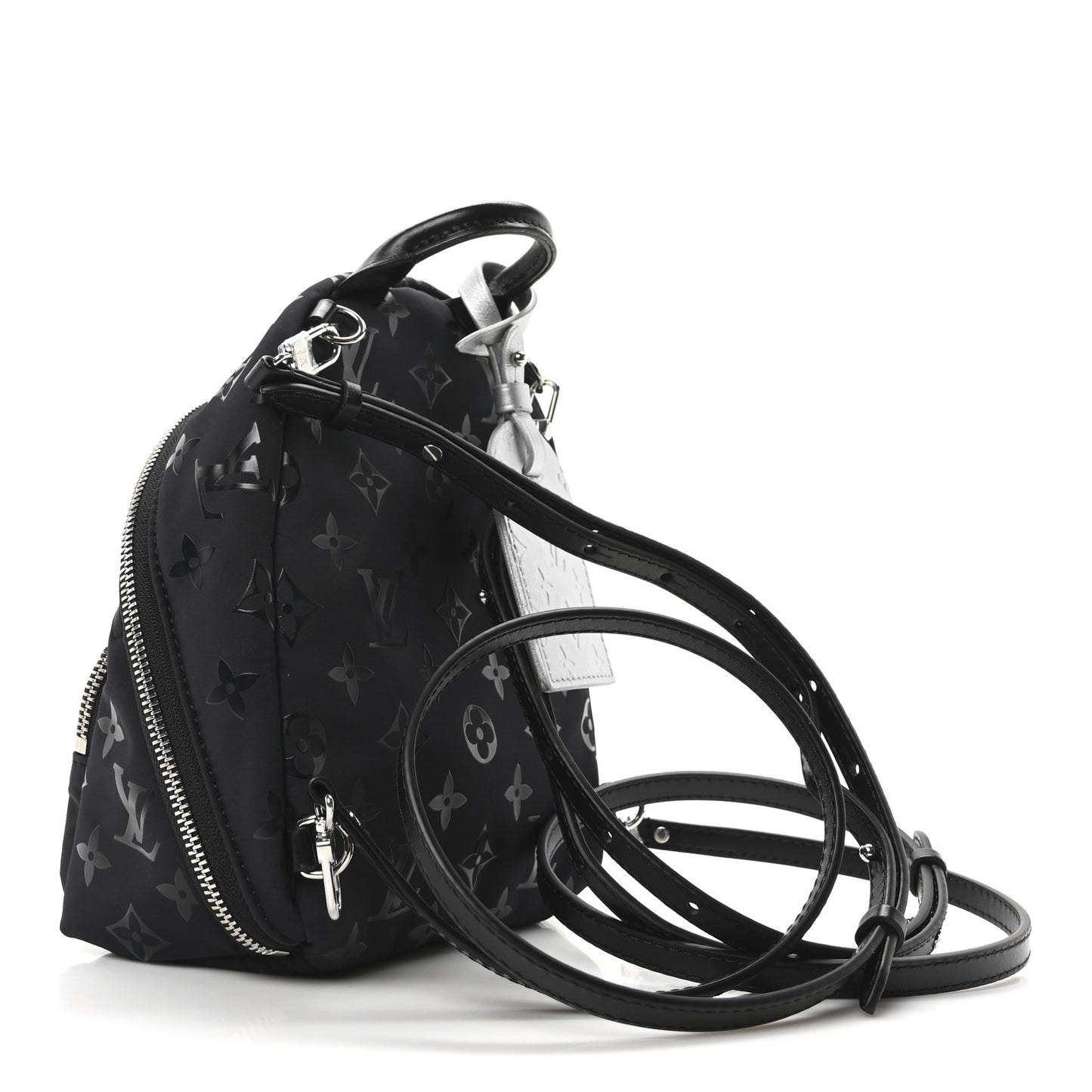 Nylon Monogram Palm Springs Mini Polar Night