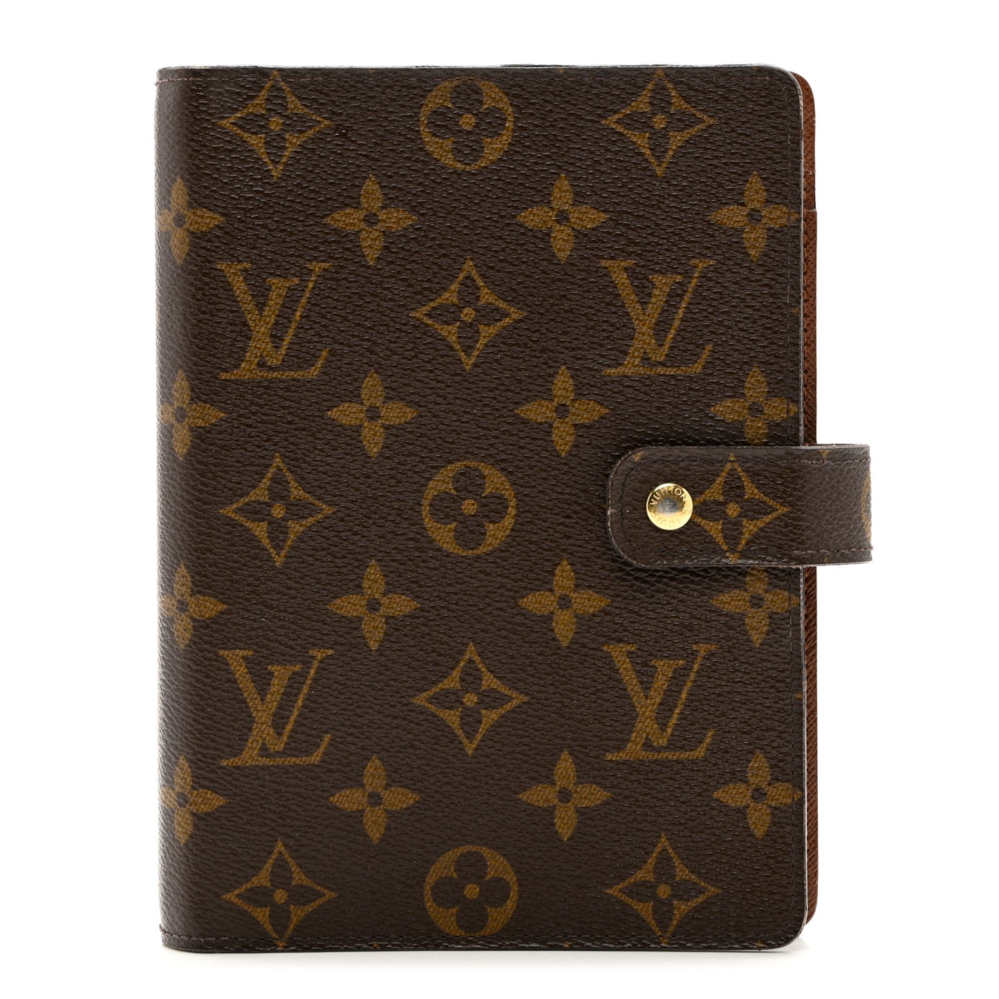 Monogram Medium Ring Agenda Cover