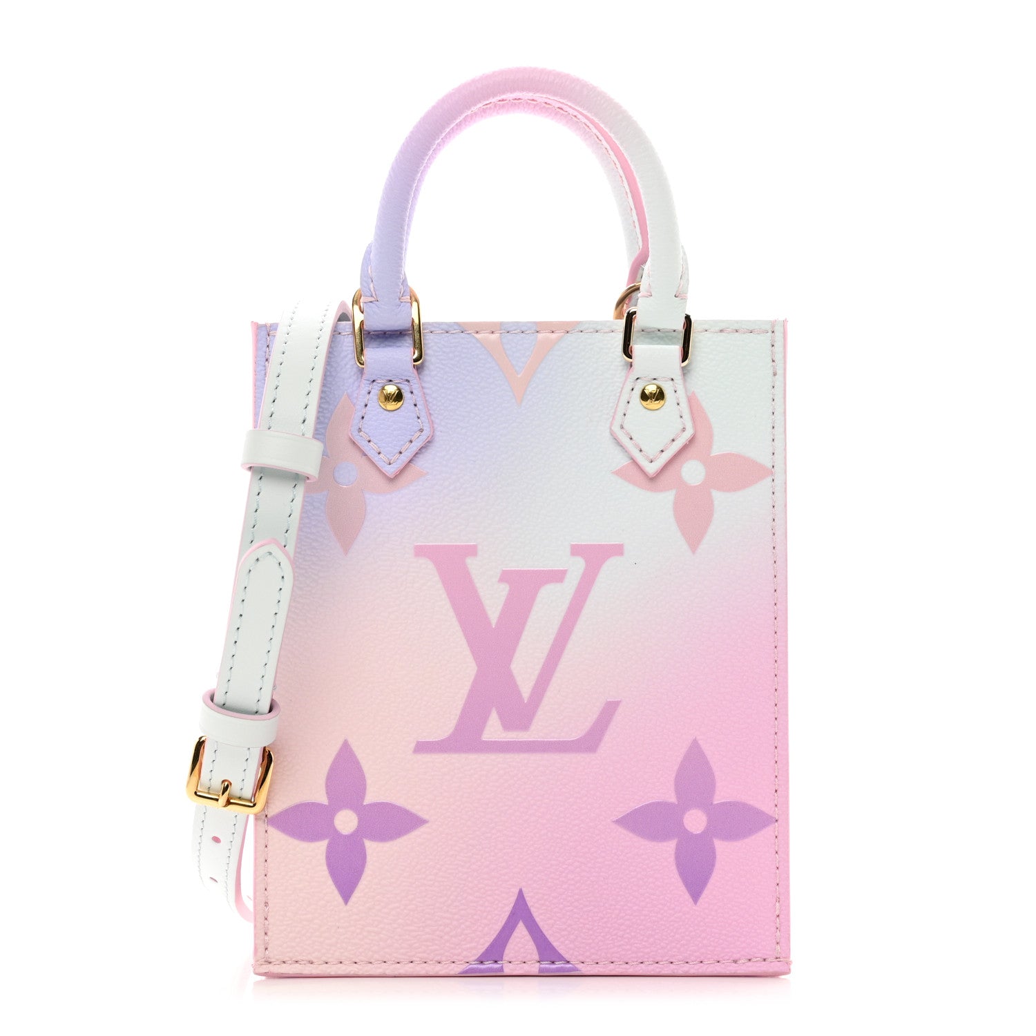 Louis Vuitton Monogram Giant Spring In The City Petit Sac Plat Sunrise Pastel 1 of 10