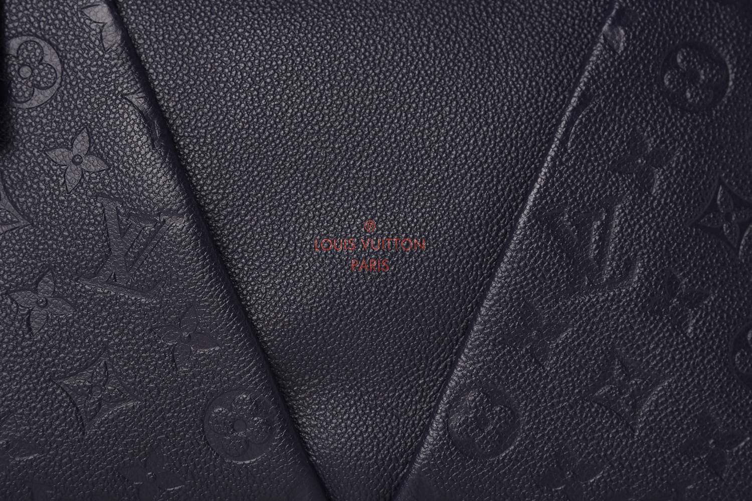 Louis Vuitton Empreinte V Tote MM Marine Rouge 8 of 11