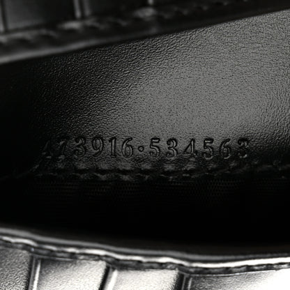 Gucci Guccissima Signature Dorian Bi-Fold Wallet Black 7 of 9