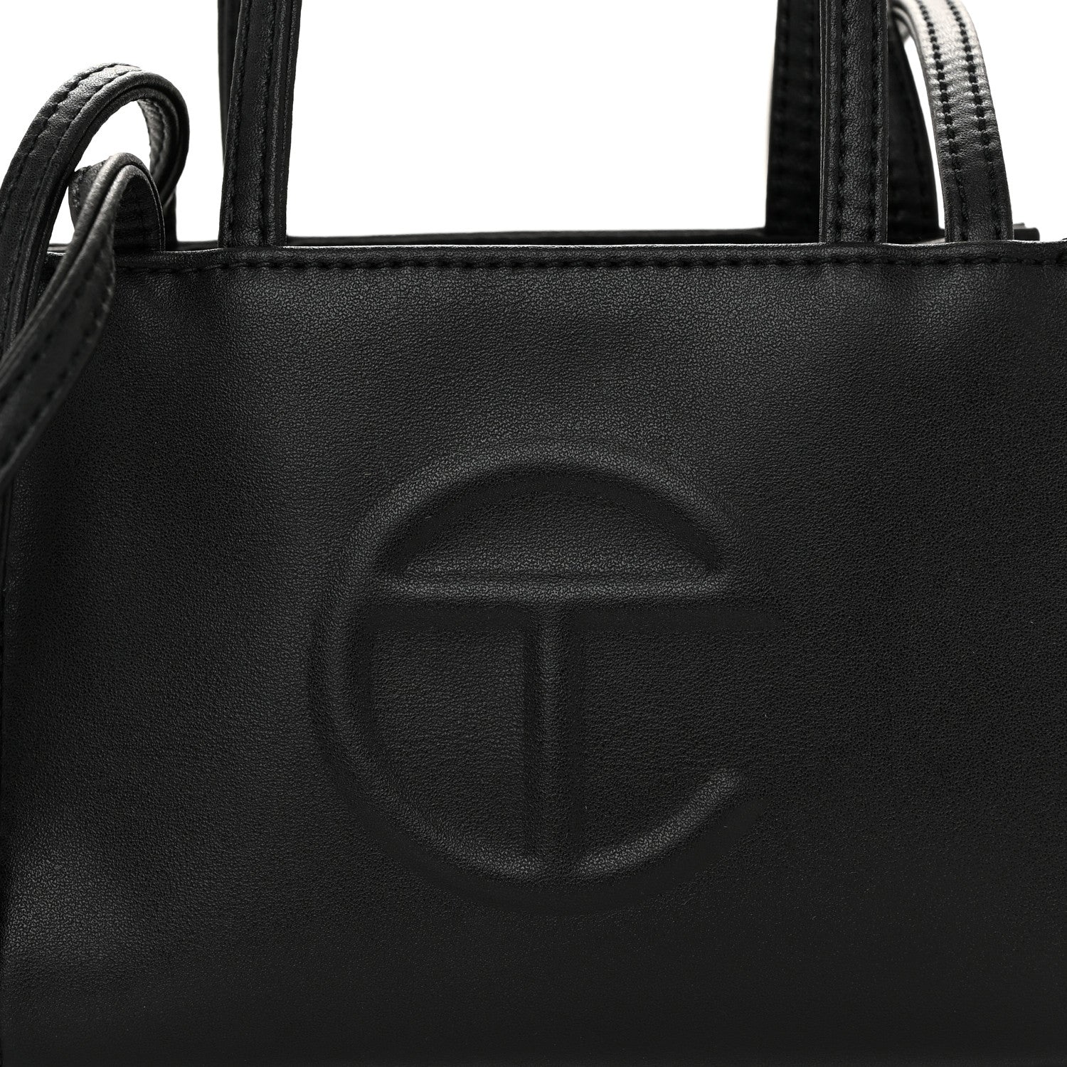 Telfar Vegan Leather Small Shopping Bag Black 7 of 9