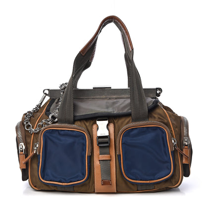 Prada Tessuto Nylon Active Shoulder Bag Giunco 1 of 17
