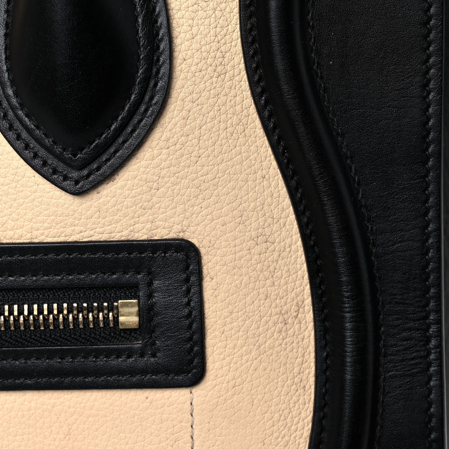 Celine Smooth Drummed Calfskin Micro Tri-Color Luggage Teal 18 of 20