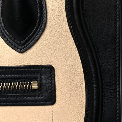 Celine Smooth Drummed Calfskin Micro Tri-Color Luggage Teal 18 of 20
