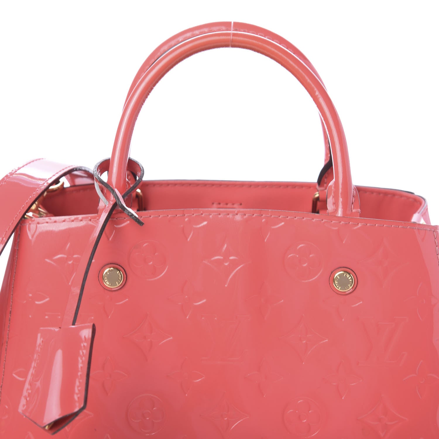 Louis Vuitton Vernis Montaigne BB Poppy 12 of 12