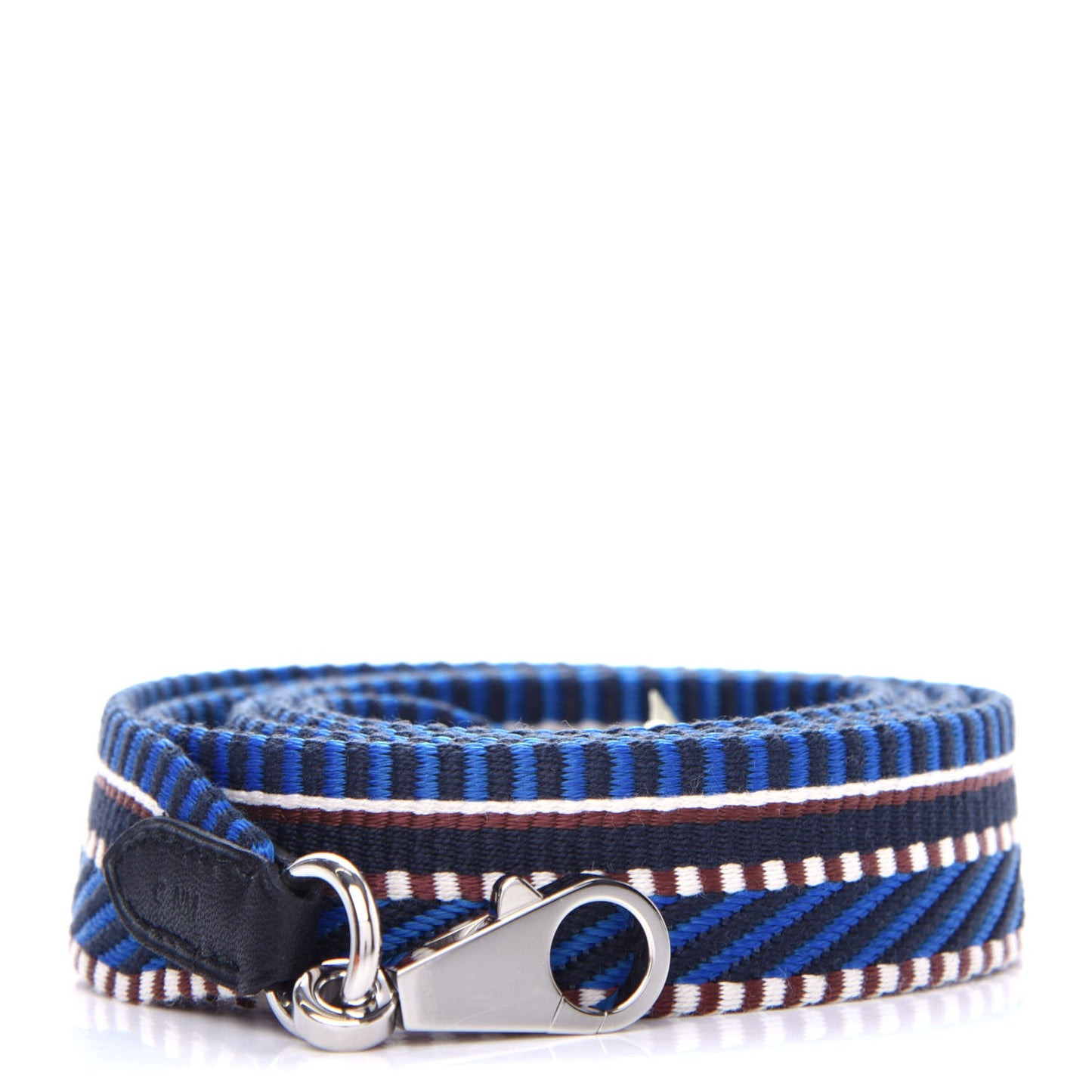 Toile Swift 25mm Sangle Cavale Shoulder Strap Bleu Zellige Indigo Black