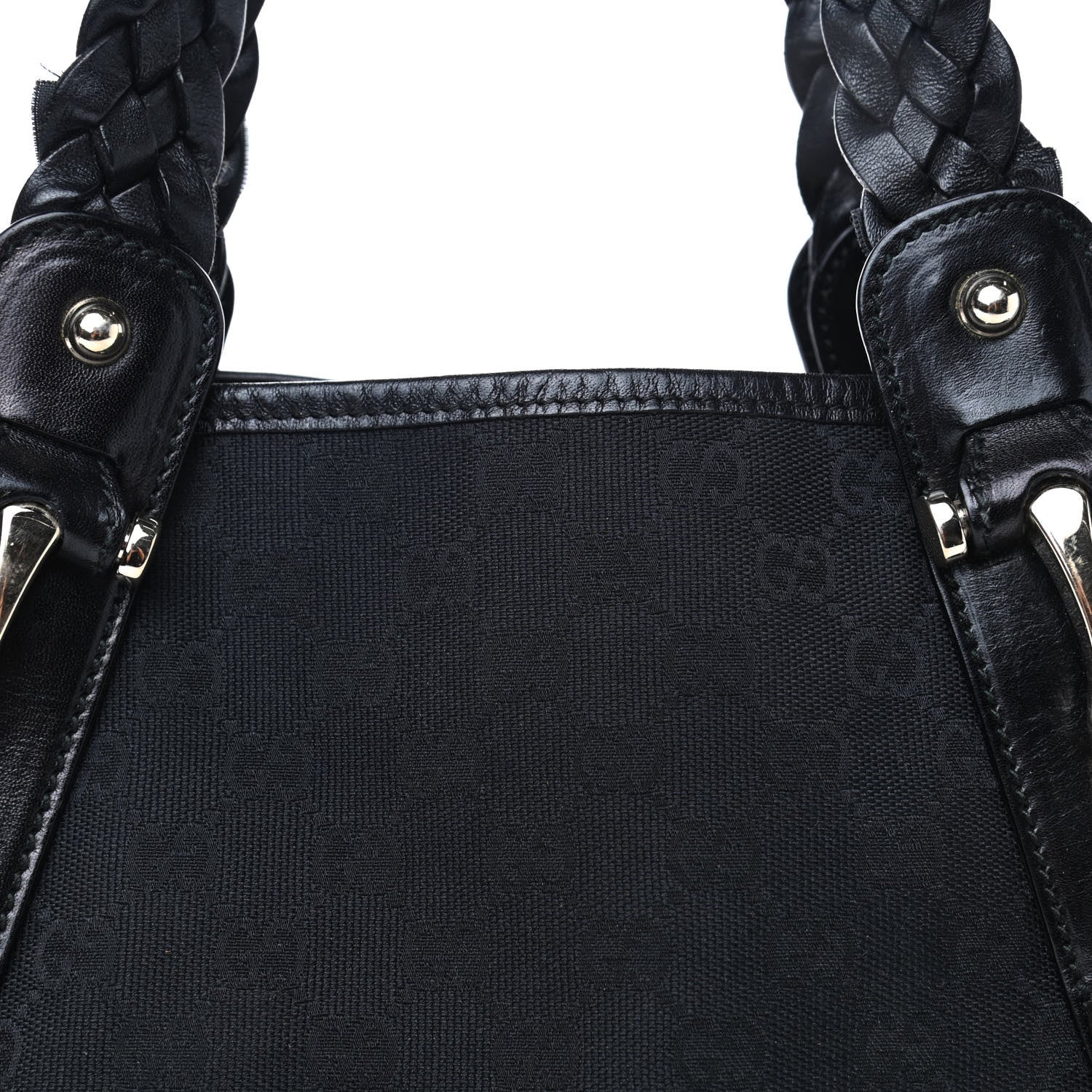 Gucci Monogram Small Pelham Shoulder Bag Black 8 of 12